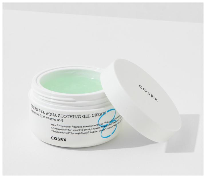 Produktbild Cosrx green tea aqua soothing gel cream (50 ml, 24h Creme)