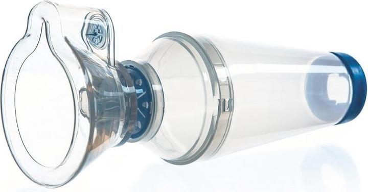 Produktbild Oscimed Sa Inhalationskammer für Dosieraerosole mit kleiner Kindermaske 0-18 Monate