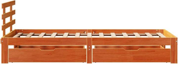 Immagine prodotto VidaXL Letto con cassetti in pino (100 x 200 cm)