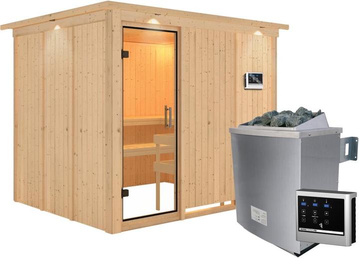 Produktbild Karibu Gobin mit Dachkranz (9 KW externe Steuerung)