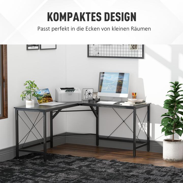 Actual product image Homcom Angled desk (150 x 150 x 76 cm)