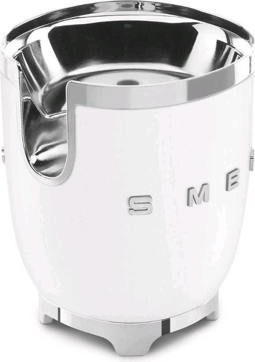 Actual product image Smeg CJF01WHMEU 50's style, stainless steel filter strainer and anti-drip spout (EU plug)