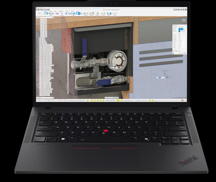 Actual product image Lenovo ThinkPad P14s Gen 6 (14", AMD Ryzen AI 9 HX 370, 64 GB, 1000 GB, DE)