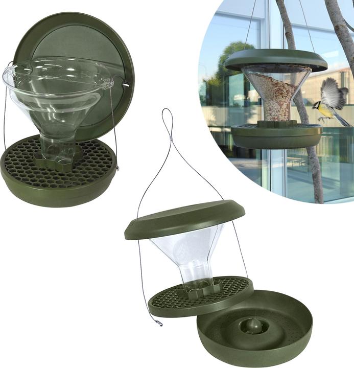Image du produit Swissinno Vogel-Futtersilo "Davos" SMART BIRDS. Grün