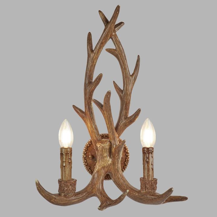 Image du produit Licht-Erlebnisse Wandlampe Zwolle (E14)