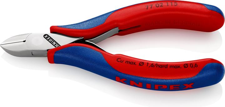 Produktbild Knipex Elektronik-Seitenschneider 77 02 115 SB (115 mm)