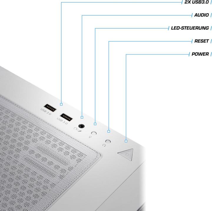 Produktbild Kiebel Fortress 12 (Intel Core i9 12900KF, 64 GB, 2000 GB, GeForce RTX 4070 Super)