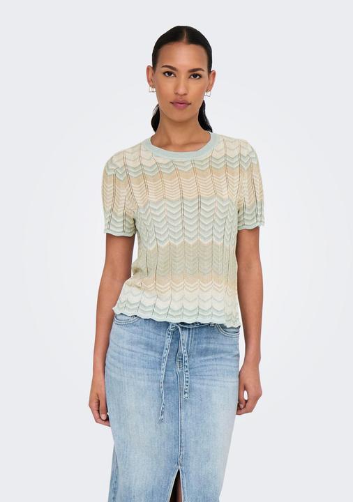 Immagine prodotto Only Normal geschnitten Rundhals Strickoberteil Gestricktes Oberteil (S)