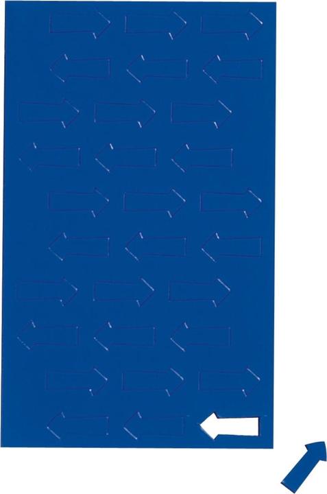 Image du produit Supermagnete Super aimant symboles magnétiques flèche petit bleu (30 x)