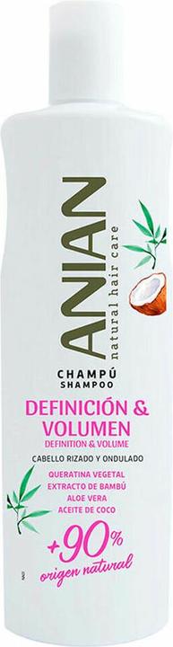 Anian Definición y Volumen Champú Vegetal 400ml (400 ml, Liquid shampoo)