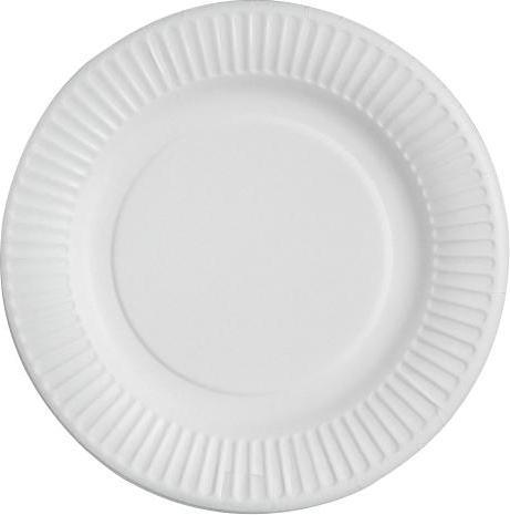 Produktbild Papstar Imbissteller rund weiss (100 x)