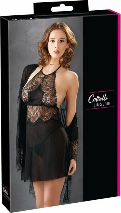Produktbild Cottelli Collection Neglige Set schwarz XL (XL)