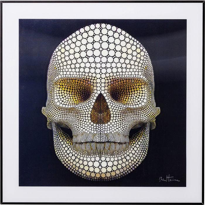 Kare Design 3D Skull (60 x 60 cm)