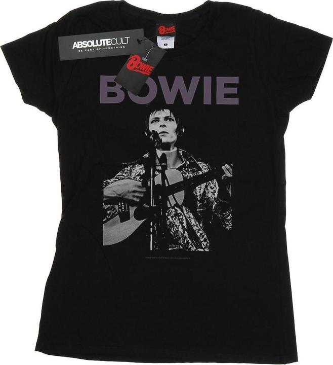 Immagine prodotto David Bowie Rock Poster Maglietta Donna (S)