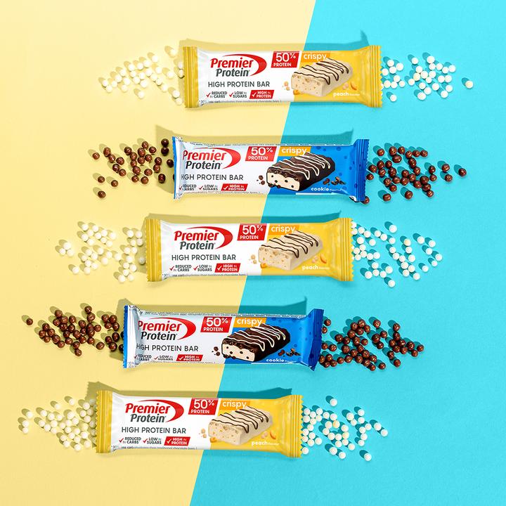 Produktbild Premier Protein High Protein Bar 50% Multiflavourbox (20 Stk., 800 g)