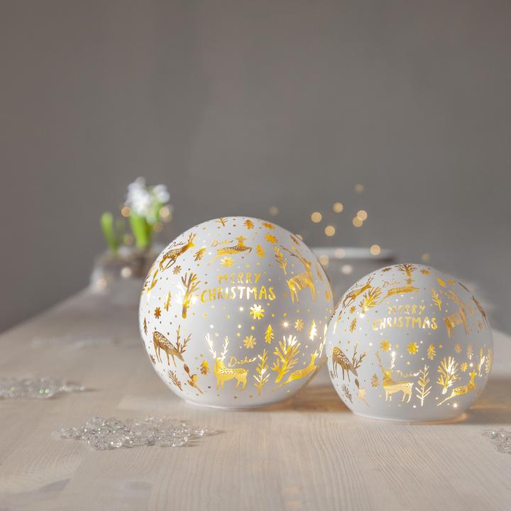 Immagine prodotto Star Trading Palla di vetro Merry Christmasø12ws