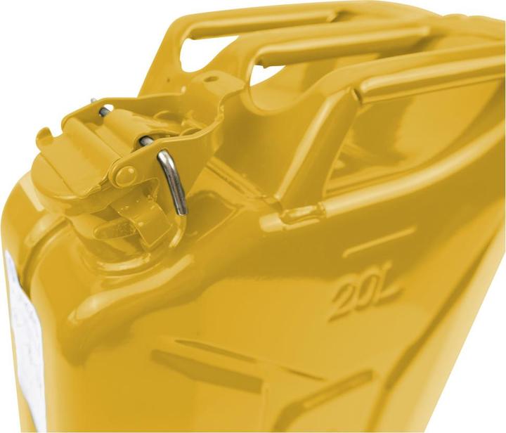 Image du produit Dönges Bidon d'essence en tôle d'acier, 20 l, jaune