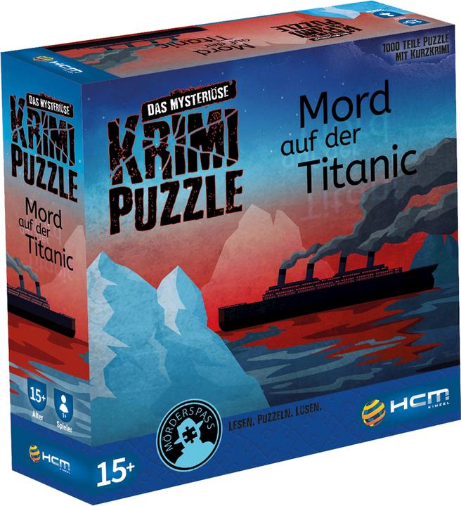 Actual product image HCM Kinzel Titanic - Murder Mystery Puzzle (1000 pieces)