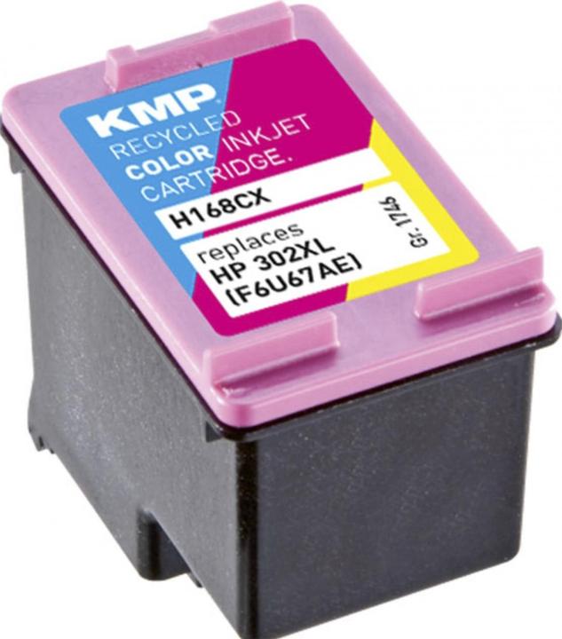 Produktbild KMP H168CX Kompatibel mit HP 302XL (M, C, Y)