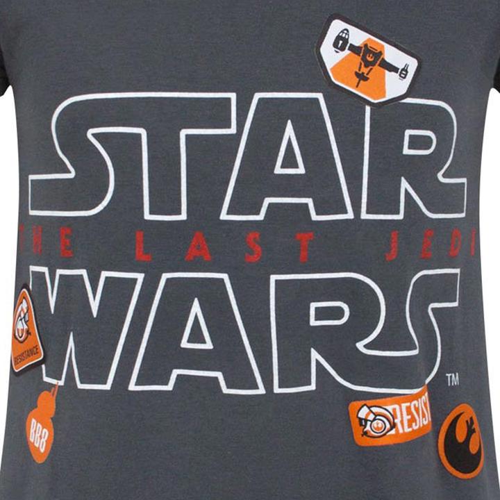 Actual product image Star Wars Girls Badge T-Shirt (140)
