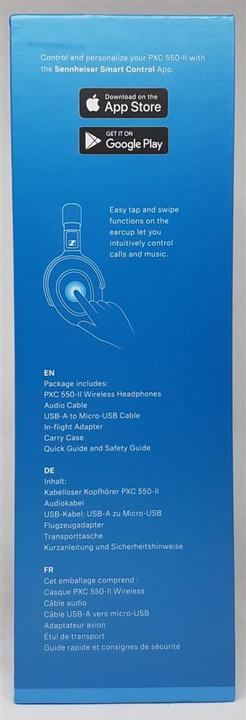Actual product image Sennheiser PXC 550-II (ANC, 20 h, Wireless)