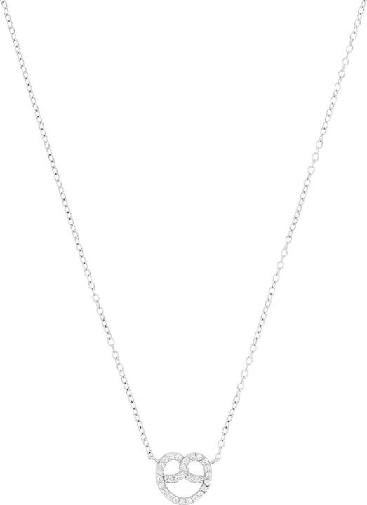 Produktbild Amor Halsschmuck für Damen, 925 Sterling Silber, Zirkonia synth. | Brezel (Silber 925)