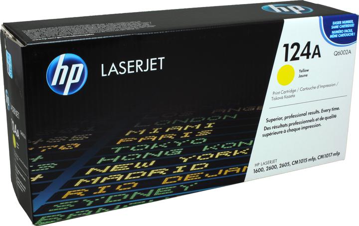 Actual product image HP 124a (Y)