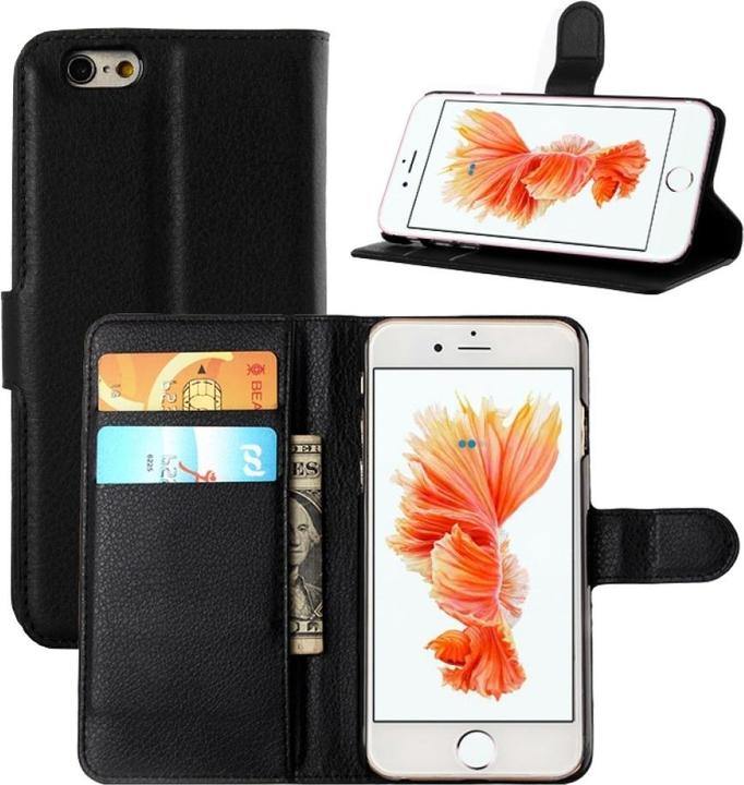 Productafbeelding Screenguard Apple iPhone 6/6S Leren Beschermhoes (Apple iPhone 6)