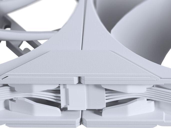Productafbeelding Phanteks M25 Gen2 PWM D-RGB ventilator - omgekeerd blad, 120mm, wit (120 mm)
