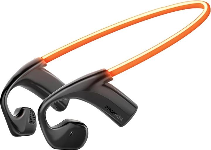 Actual product image ProMate RippleGlow-Black Bluetooth headphones (18 h, Wireless)