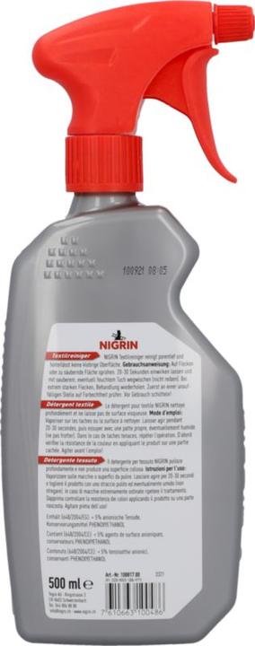 Produktbild Nigrin Textilreiniger (500 ml)