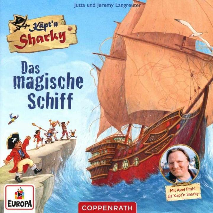 Immagine prodotto CD Radio play: Käpt'n Sharky - La nave magica (Silvio Neuendorf, Cielo del Mont, Axel Prahl, Jutta Longreuter, Jeremy Langreuter, Tedesco)