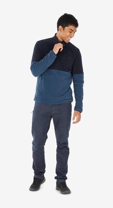 Image du produit Quechua Polaire De Randonnée Homme Mh 500 - Bleu (XXL)
