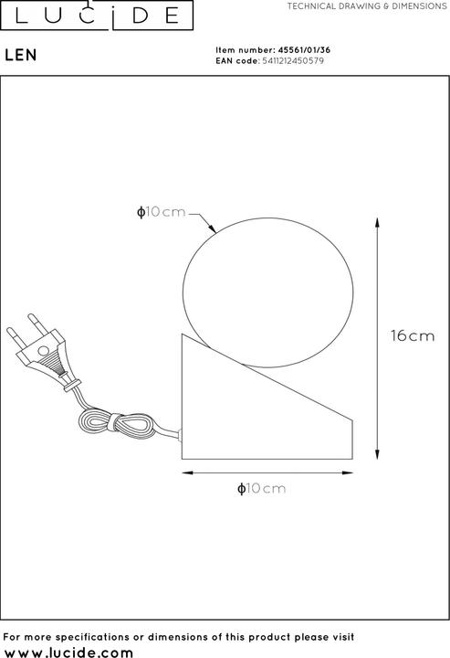 Produktbild Lucide Len (G9)