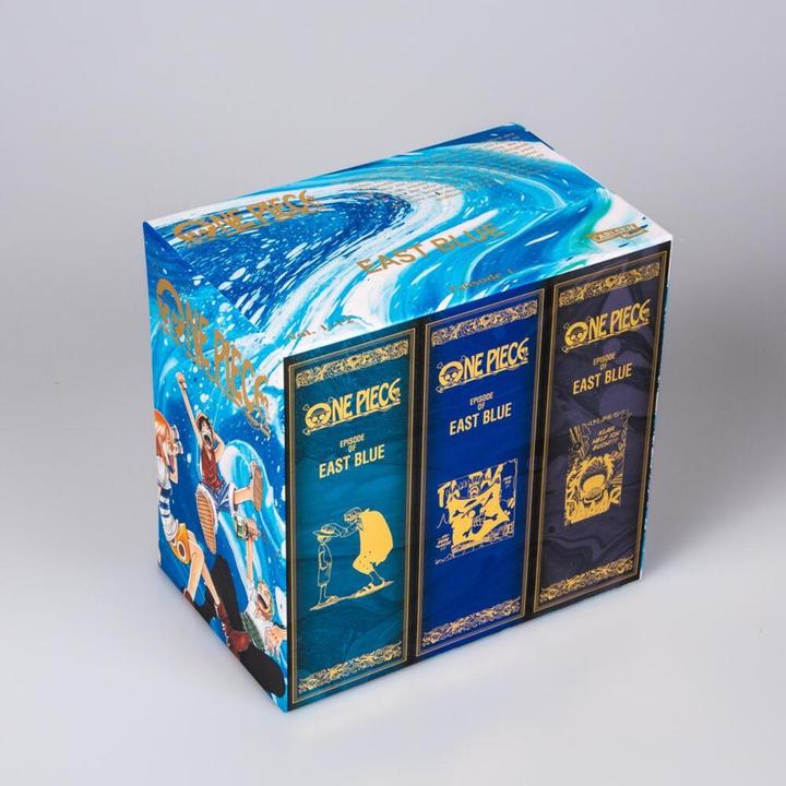 Produktbild One Piece Sammelschuber 1: East Blue (inklusive Band 1–12) (Deutsch, Eiichiro Oda, 2022)