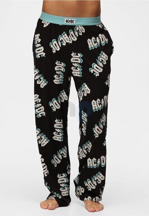 Actual product image Recovered AC/DC Stepped Black Loungepant XXL (XXL)