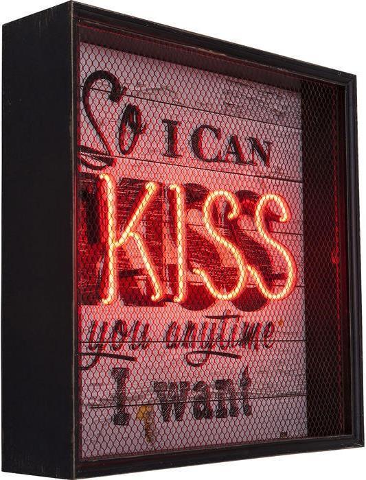 Produktbild Kare Design Kiss NEON (52 x 52 cm)