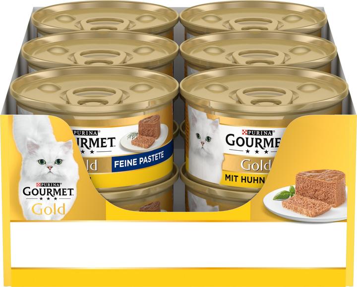 Immagine prodotto Gourmet Mousse di pollo Gold Tin 85 g (Adulto, 1 pz., 85 g)