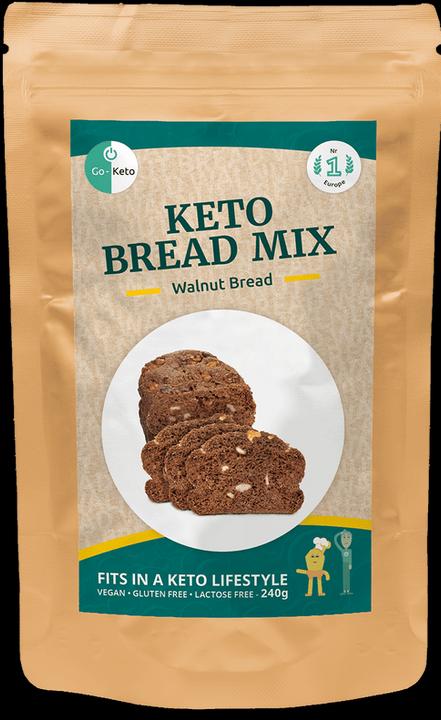 Go-Keto Brotbackmischung Walnussbrot Btl 240 g (277 g)