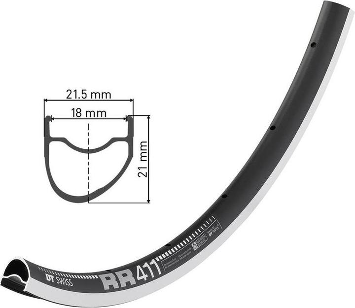 Actual product image DT Swiss RR 411 (23.70")