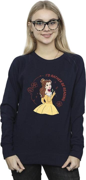 Produktbild Disney Schöne und das Biest I'd Rather Be Reading Sweatshirt (XL)