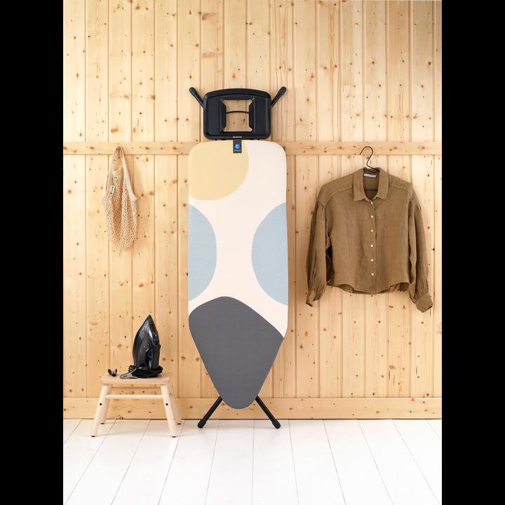 Actual product image Brabantia Ironing Board Solid Steam Iron Rest (124 x 45 cm)