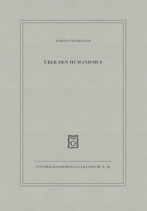 Immagine prodotto Über den Humanismus (Tedesco, Martin, Heidegger, 2010)