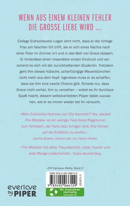 Produktbild The Mistake – Niemand ist perfekt (Deutsch, Elle Kennedy, 2024)