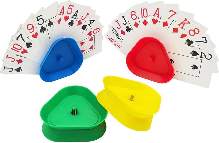 Produktbild JTI 4x Spielkartenhalter aus Kunststoff