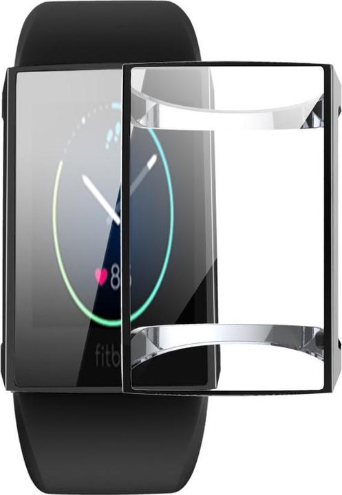Produktbild Cover-Discount Fitbit Charge 4 - Gummi Schutz Case schwarz