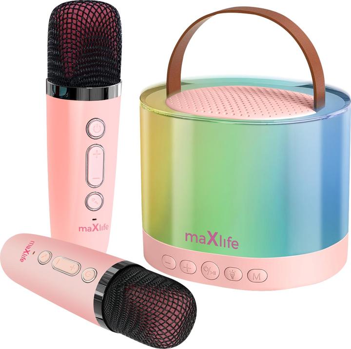Produktbild Maxlife Bluetooth Karaoke Lautsprecher MXKS-200 weiss