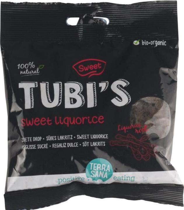 Produktbild Terra Sana TUBI'S süsses Lakritz Bio (1 Stk., 100 g)
