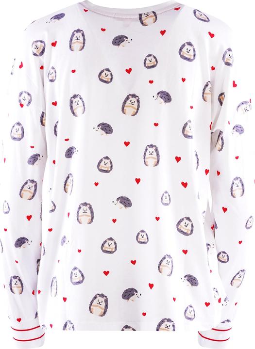 Actual product image Pj Salvage Pyjama top "Be mine" offwhite (36)