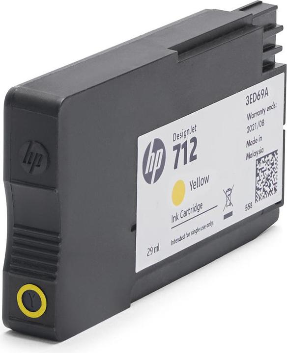 Actual product image HP 712 (Y)